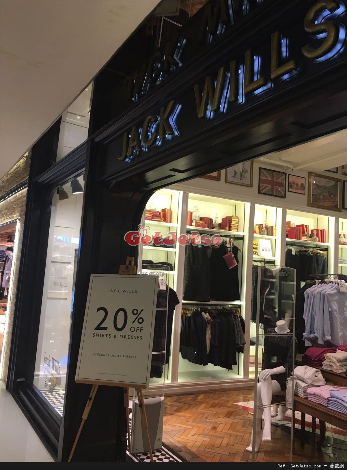 Jack Wills Shirts/Dresses低至8折購物優惠(至16年12月31日)圖片1