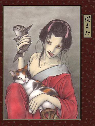 日本二十六女鬼圖鑑及說明圖片16