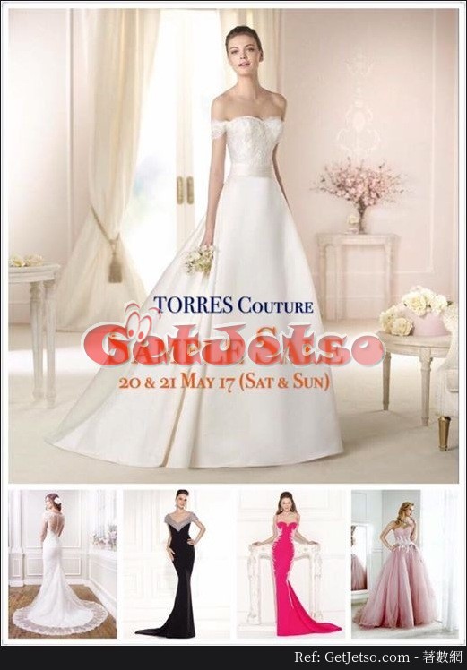 TORRES Couture 品牌晚裝/婚紗清貨開倉優惠(17年5月20-21日)圖片1