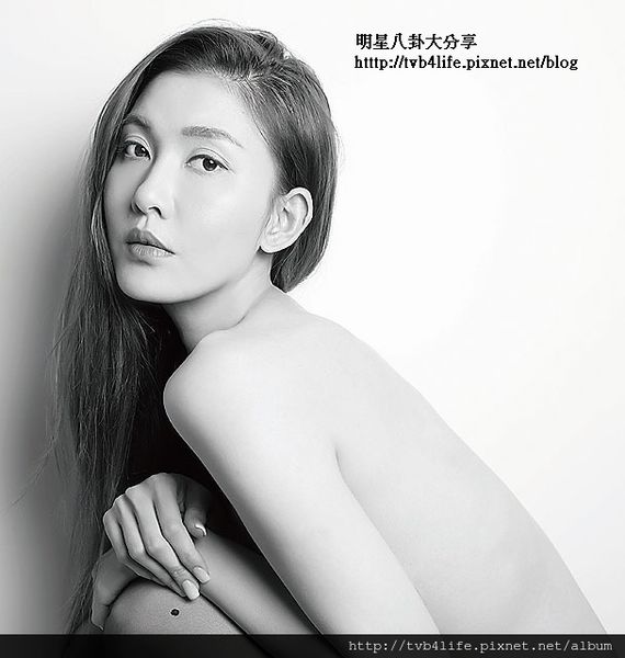 李彩華戒大食出寫真,黑底誘惑圖片9