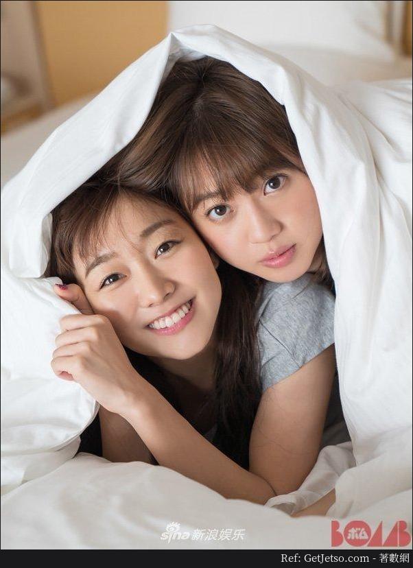 AKB48兩位成員須田亞香裡和木崎尤利婭性感寫真照片圖片1
