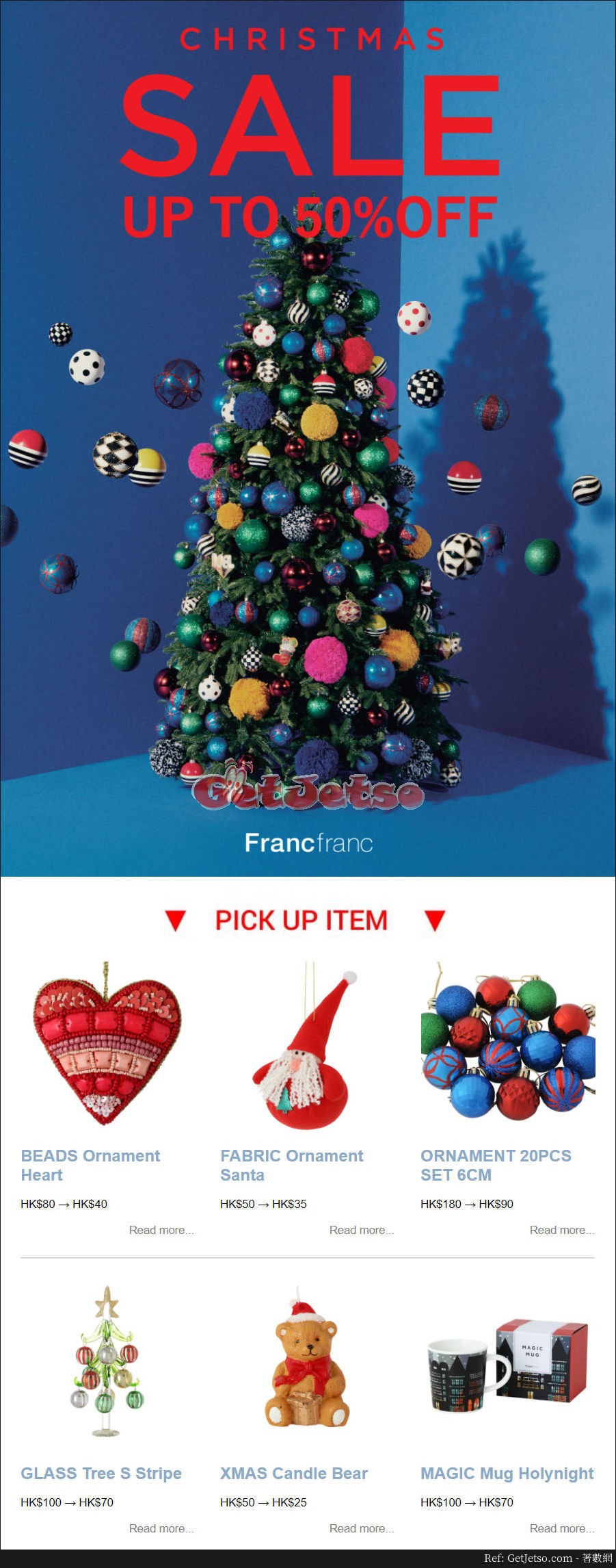 Francfranc 聖誕購物優惠(17年12月1日起)圖片1