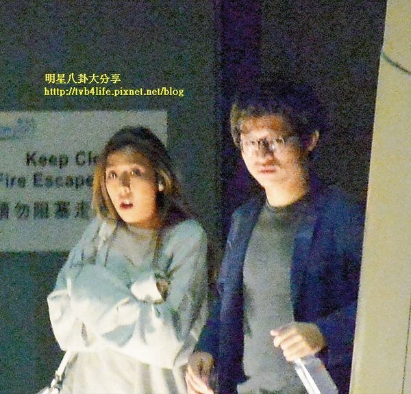 林作跟新歡Jacqueline 睇戲,拖完手再捽面圖片21