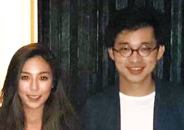 林作跟新歡Jacqueline 睇戲,拖完手再捽面圖片7