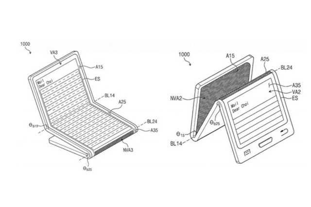三星Galaxy X新專利曝光將會採用可摺疊螢幕圖片3