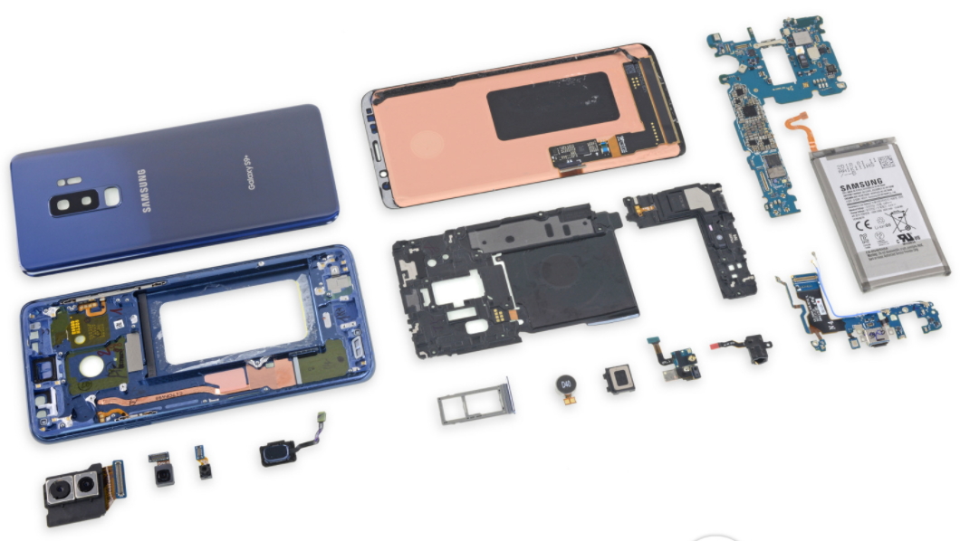 iFixit Galaxy S9+Plus 拆機報告：電池規格與「舊機」相同圖片2