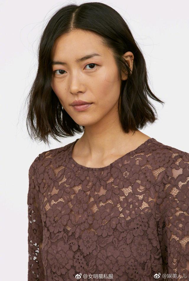 為了真實美，H&M改用素顏的中國女神劉雯，不再用修圖模特圖片2