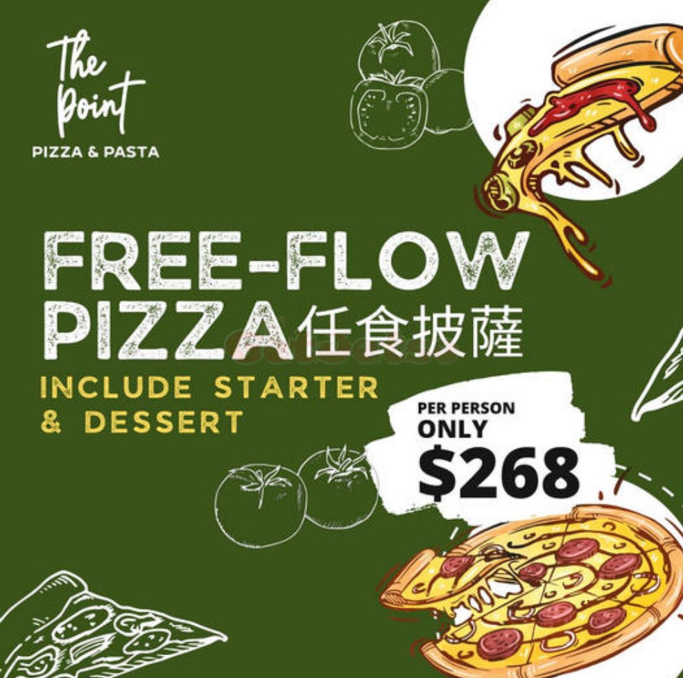 The Point - Pizza & Pasta 8 Pizza放題優惠@MegaBox店(6月28日更新)圖片1